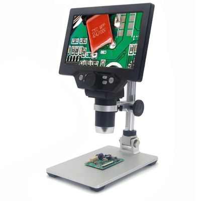 Microscope Accessories Kit 1-1200X G1200 Digital Microscope Electronic Video Microscope 7 Inch LCD Display Microscope Slides