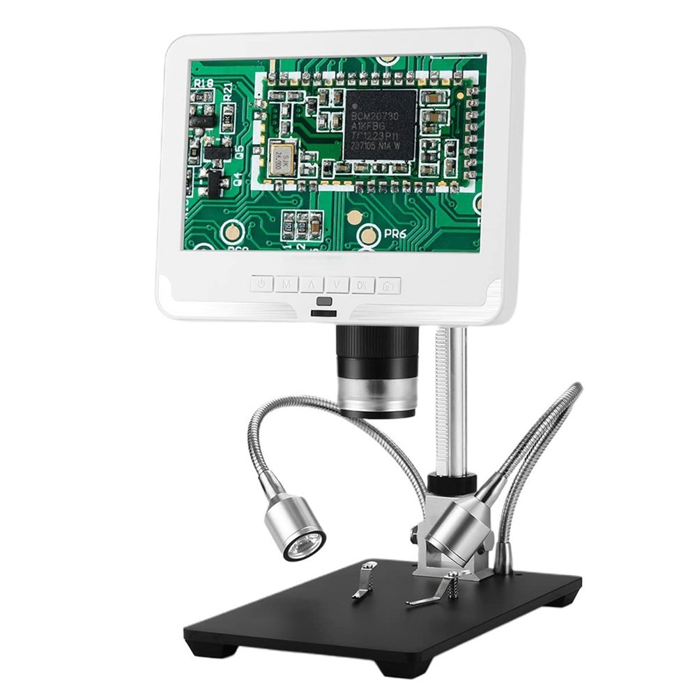 Microscope Kit AD207 AD206 AD407 AD208 Digital Microscope LCD Long Object Distance Microscope Microscope Lens Adapters (Color : AD206 A)
