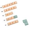 125 Key Hami Melon Dye-sub PBT Keycaps German Spain UK French ISO for MX Switches Keyboard 104 87 61 Filco YMD96 KBD75 FC980M ID80 (Italian ISO Kit) view 2