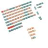 125 Key Hami Melon Dye-sub PBT Keycaps German Spain UK French ISO for MX Switches Keyboard 104 87 61 Filco YMD96 KBD75 FC980M ID80 (UK ISO Kit) view 1
