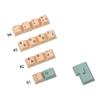 125 Key Hami Melon Dye-sub PBT Keycaps German Spain UK French ISO for MX Switches Keyboard 104 87 61 Filco YMD96 KBD75 FC980M ID80 (UK ISO Kit) view 2