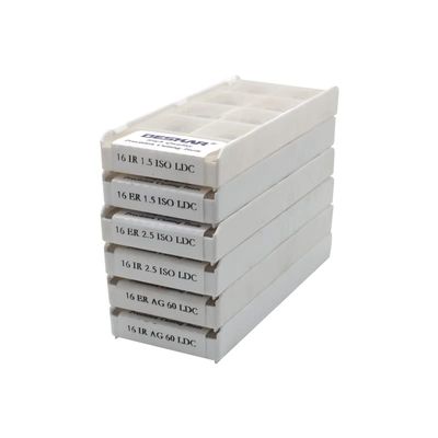 55 Wyeth Thread Carbide Inserts 16IR 10W LDC/16IR 11W LDC/16IR 12W LDC/16IR 14W LDC/16IR 16W LDC/16IR 18W LDC/16IR 19W LDC - (16IR 19W LDC)