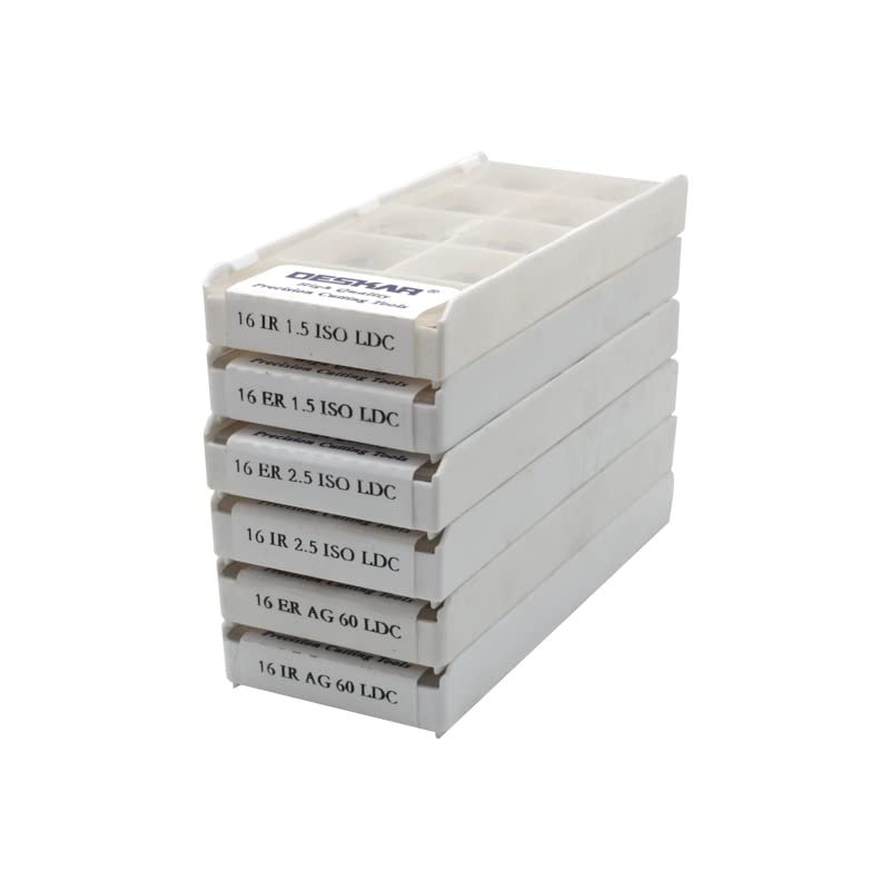 55 Wyeth Thread Carbide Inserts 16IR 10W LDC/16IR 11W LDC/16IR 12W LDC/16IR 14W LDC/16IR 16W LDC/16IR 18W LDC/16IR 19W LDC - (16IR 19W LDC)