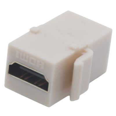 10 PACK Colorful Keystone HDMI Female To Female Connector (Ivory)