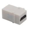 10 PACK Colorful Keystone HDMI Female To Female Connector (Ivory) view 2