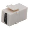 10 PACK Colorful Keystone HDMI Female To Female Connector (Ivory) view 3