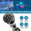Blapsuro USB Computer Microphone,Plug and Play Desktop PC Laptop Microphone with Mute Button and LED Indicator for Streaming,Podcasting,Recording,Gaming,Skype,YouTube Mic for Mac or Window Black. view 3