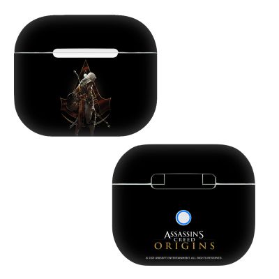 Head Case Designs Officially Licensed Assassin's Creed Bayek Crest Origins Graphics Vinyl Sticker Skin Decal Cover Compatible with Apple AirPods 3 3rd Gen