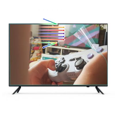 TYRHMY 58 Inch Anti-Radiation TV Screen Protector, Matte Anti-Glare/Anti-Blue ligt/dust Filter Film, Filtering Can Reduce Computer Eye Fatigue