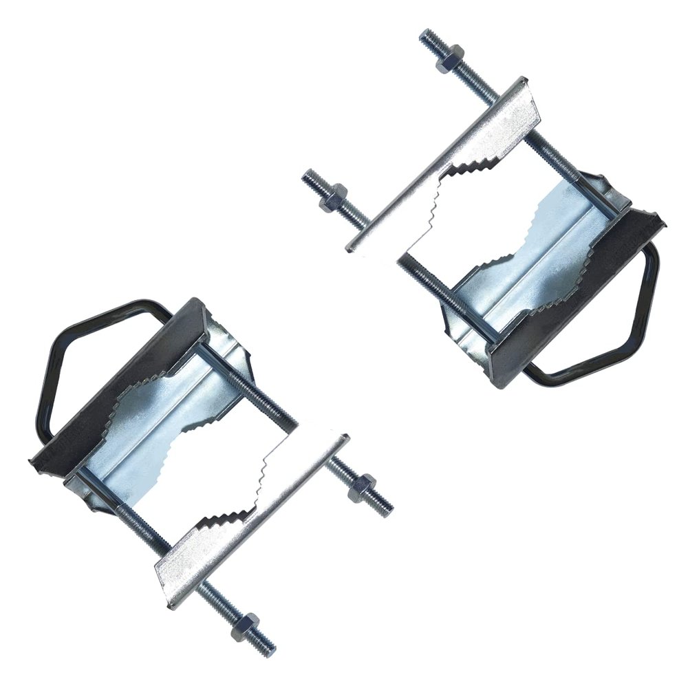 (2 Pieces) ZN10C8 - Giant Railing, Railing Hoist for Pole Antenna Tv, Pole Hoist Antenna 25 to 55 mm, Pole Mount Digital Terrestrial TV Antenna