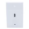 1Gang Colorful 1 Port HDMI Female To Female Wall Plate (White) view 1