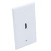 1Gang Colorful 1 Port HDMI Female To Female Wall Plate (White) view 3