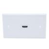 1Gang Colorful 1 Port HDMI Female To Female Wall Plate (White) view 4