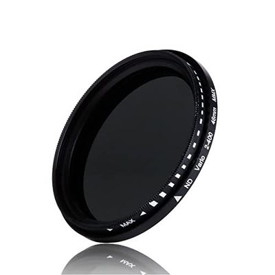Camera ND2-400 Neutral Density Filter 58mm Fader Variable ND filter ND2-ND400 for Panasonic Lumix G Vario 12-60mm f/3.5-5.6 ASPH. POWER O.I.S. Lens