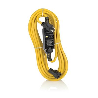 Leviton GSCA1-25C Port SELFTST GFI Cord AUTO 15A 25FT