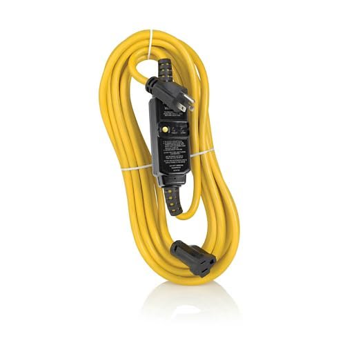 Leviton GSCA1-25C Port SELFTST GFI Cord AUTO 15A 25FT