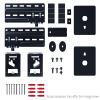 Samsung Slim Fit TV Wall Mount, Compatible w/ 43- 85 Q Series, Crystal UHD Series Televisions, Easy Installation, Blends w/Any Interior, Minimalist Look, WMN-B50EB/ZA, 2022, Black view 4