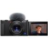 Sony ZV-1 Digital Camera (Black) (DCZV1/B) + 64GB Memory Card + Card Reader + Deluxe Soft Bag + Flex Tripod + Memory Wallet + Cleaning Kit (Renewed) view 2