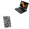 BoxWave Case Compatible with GPD MicroPC - Zebra Plush SlipSuit, Animal Print Padded Soft Sleeve view 1