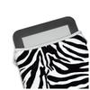 BoxWave Case Compatible with GPD MicroPC - Zebra Plush SlipSuit, Animal Print Padded Soft Sleeve view 4