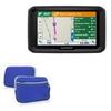 BoxWave Case Compatible with Garmin Dezl 580 LMT-S - SoftSuit with Pocket, Soft Pouch Neoprene Cover Sleeve Zipper Pocket - Super Blue view 1
