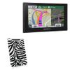 BoxWave Case Compatible with Garmin Nuvi 2689 - Zebra Plush SlipSuit, Animal Print Padded Soft Sleeve view 1