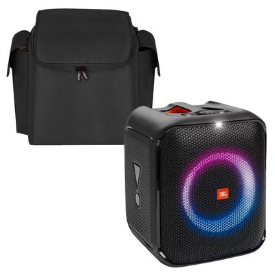 JBL PARTYBOX Encore Essential Portable Party Speaker Bundle with gSport Carry Bag (Black)