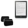 BoxWave Case Compatible with Kobo Clara HD - SoftSuit with Pocket, Soft Pouch Neoprene Cover Sleeve Zipper Pocket - Jet Black view 1