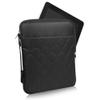 BoxWave Case Compatible with Lenovo Yoga Smart Tab Row - Quilted Carrying Bag, Soft Synthetic Leather Cover w/Diamond Design - Navy view 3