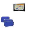 BoxWave Case Compatible with Garmin RV 660LMT - SoftSuit with Pocket, Soft Pouch Neoprene Cover Sleeve Zipper Pocket - Super Blue view 1