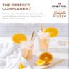 Simple Kitchen Orange Drink Mix - 86 Servings #10 Can, Orange Powder, Powdered Drink Mix Bulk, for Instant Hydration, Daily Use & Emergency Food Long Term Storage, up to 25 Year Shelf Stable Life view 2