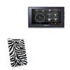 BoxWave Case Compatible with Garmin Fleet 670 - Zebra Plush SlipSuit, Animal Print Padded Soft Sleeve view 1