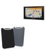 BoxWave Case Compatible with Garmin RV 660LMT - SlipSuit, Soft Slim Neoprene Pouch Protective Case Cover - Jet Black/Charcoal Grey (Reversible) view 1