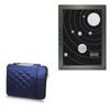 BoxWave Case Compatible with Onyx Boox M96 - Quilted Carrying Bag, Soft Synthetic Leather Cover w/Diamond Design - Navy view 1