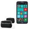 BoxWave Case Compatible with Samsung ATIV SE - SoftSuit with Pocket, Soft Pouch Neoprene Cover Sleeve Zipper Pocket - Jet Black with Grey Trim view 1