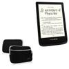 BoxWave Case Compatible with Pocketbook Touch Lux 4 - SoftSuit with Pocket, Soft Pouch Neoprene Cover Sleeve Zipper Pocket - Jet Black view 1