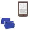 BoxWave Case Compatible with Pocketbook Basic Lux - SoftSuit with Pocket, Soft Pouch Neoprene Cover Sleeve Zipper Pocket - Super Blue view 1