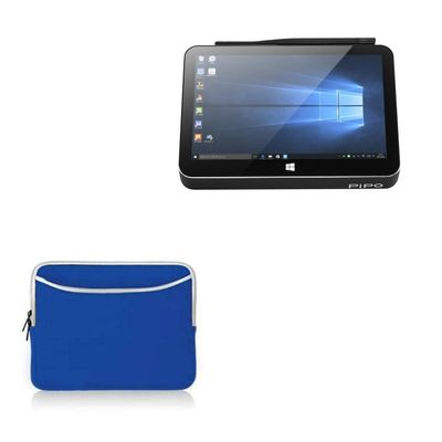 BoxWave Case Compatible with PiPO X11 - SoftSuit with Pocket, Soft Pouch Neoprene Cover Sleeve Zipper Pocket - Super Blue