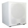 Rockville Rock Shaker 12 White Powered Subwoofer, 800W Peak/400W RMS, 12" Driver, MDF Cabinet, Rear-Firing Port, 20Hz-200Hz, for Home Theater, Movies and Music