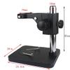 Microscope Kit Trinocular Stereo Microscope Adjustable Table Working Stand Holder 76mm Ring Holde Microscope Lens Adapters (Color : Black 35cm) view 2