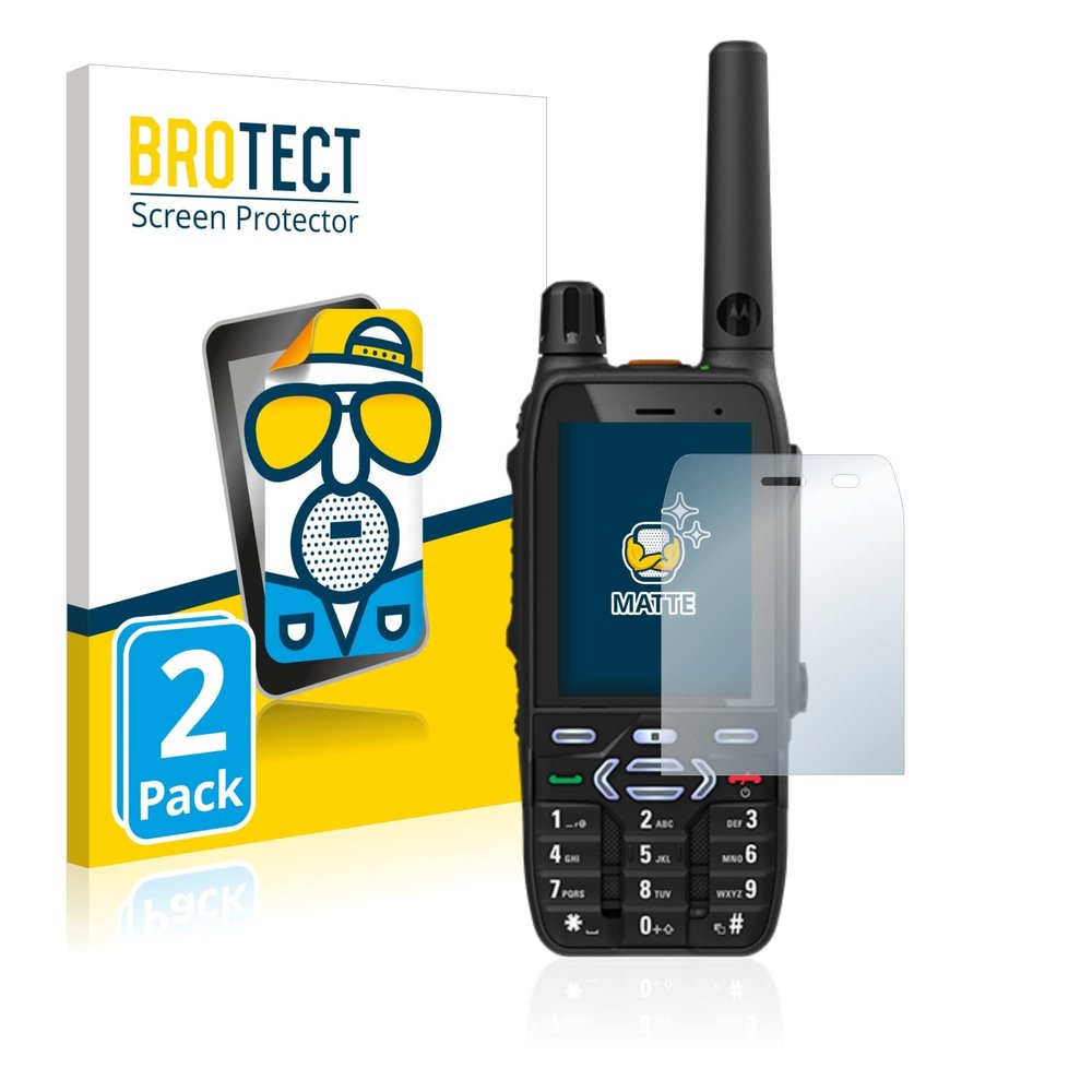 brotect Screen Protection Film 2-Pack Compatible with Motorola MXP600 Anti Glare Screen Protector [Matte, Scratch Proof]