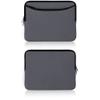 BoxWave Case Compatible with Huawei MediaPad M3 Lite 10 - SoftSuit with Pocket, Soft Pouch Neoprene Cover Sleeve Zipper Pocket - Charcoal Grey view 2