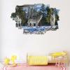 3D Wall Decor Stickers Smashed Wolves Wall Sticker Nature Animal Wall Tattoo for Nursery Wall Dcor Girls Kids Baby Bedroom Bathroom Living Room Home Decor 26"W x 18"H view 3