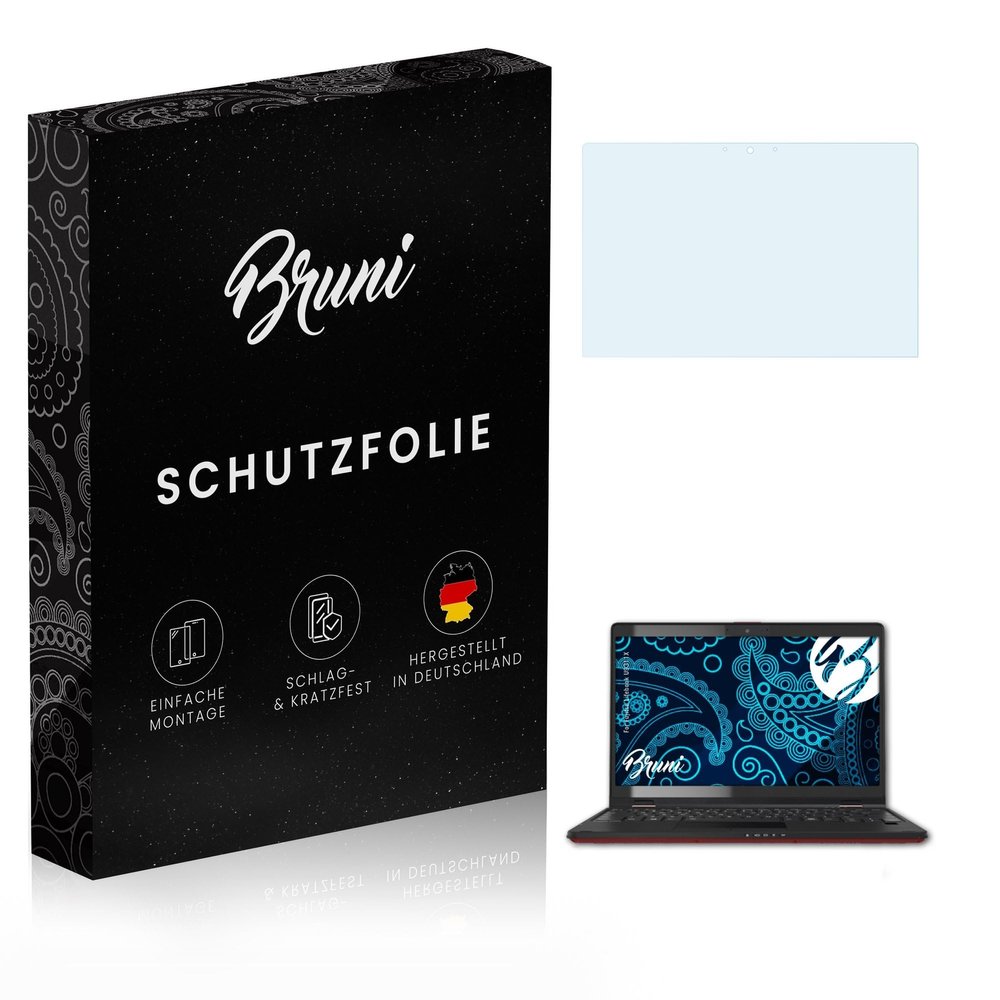 Bruni Screen Protector compatible with Fujitsu Lifebook U9311X Protector Film, crystal clear Protective Film (2X)