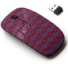 2.4G Wireless Mouse with Cute Pattern Design for All Laptops and Desktops with Nano Receiver - Bright Flat Stylized view 1