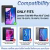 Backlit Keyboard Case for Lenovo Tab M10 Plus 3rd Gen (2022) 10.6 Inch, Wineecy Slim Stand Cover with 7 Colors Light Magnetically Detachable Wireless Keyboard for Lenovo Tab M10 Plus 3rd Gen 10.6 Inch view 2