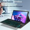 Backlit Keyboard Case for Lenovo Tab M10 Plus 3rd Gen (2022) 10.6 Inch, Wineecy Slim Stand Cover with 7 Colors Light Magnetically Detachable Wireless Keyboard for Lenovo Tab M10 Plus 3rd Gen 10.6 Inch view 3