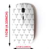 2.4G Wireless Mouse with Cute Pattern Design for All Laptops and Desktops with Nano Receiver - Cocktail Glass view 2