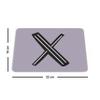 Bonamaison, Rectangle Pop Art Digital Printed Mouse Mat Non-Slip Backing for Office and Home Size: 22x18cm view 4