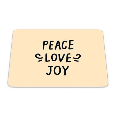 Bonamaison, Rectangle Pop Art Digital Printed Mouse Mat Non-Slip Backing for Office and Home Size: 22x18cm